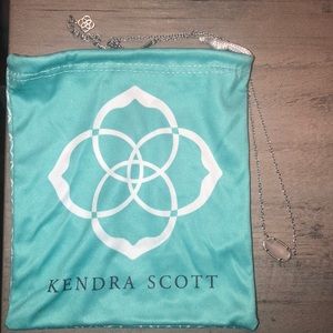 Kendra Scott necklace with jewelry bag